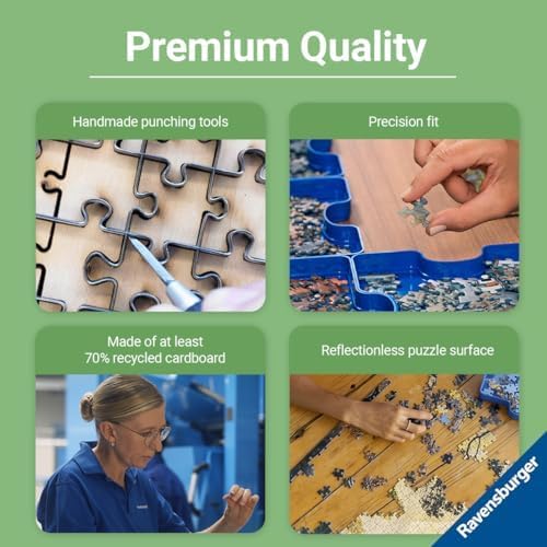 Ravensburger The Cat Groomer – 1000 Piece Jigsaw Puzzle by Dean Macadam – Whimsical Cat Salon Scene - Vibrant Artwork - Premium Quality Ages 14 and Up