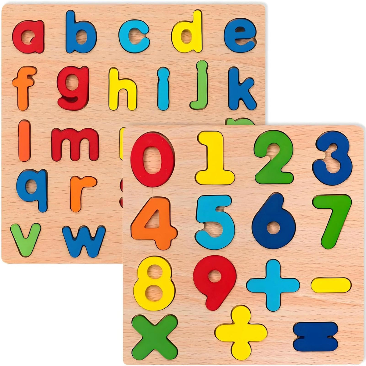 Wooden Puzzles for Toddlers 3-5, Montessori