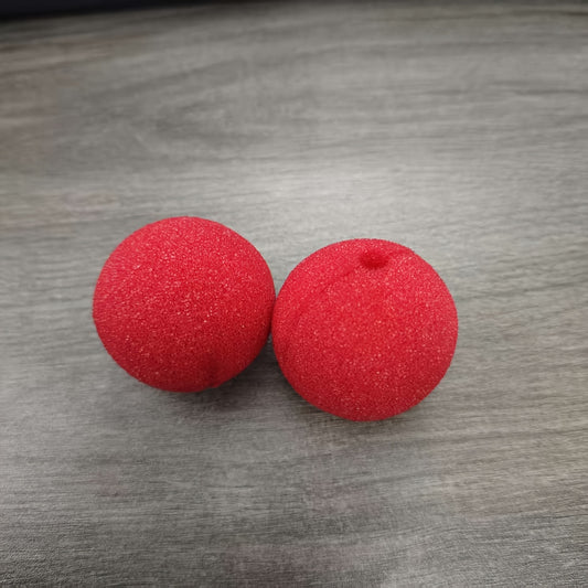 Fun And Cool Clown Red Nose Prop - Magic, Prank, And Party Accessory - Suitable for Costume Parties And Photography Props - Street Style