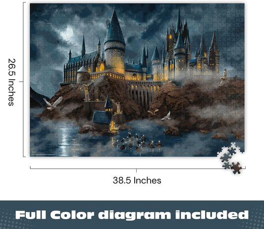 Ceaco - Thomas Kinkade Harry Potter - Hagwart's Castle - 1500 Piece Puzzle