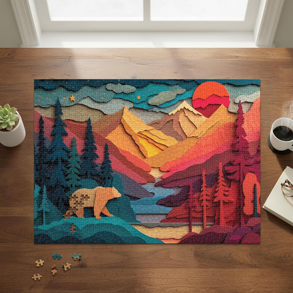 Bear Country (#8) – 1000 Piece Jigsaw Puzzle for Adults - Final Piece