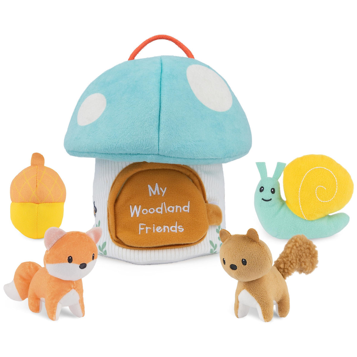 GUND Baby My First Purse 5-Piece Sensory Plush Toy Playset for Babies