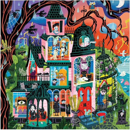 Mudpuppy - Monster Mansion 500 Piece Jigsaw Puzzle