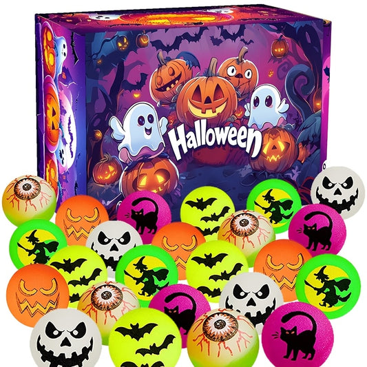 Multi-Item Party Favor Packs, Glow-In-Dark Halloween Stress Balls, Various Designs for Pranks And Fun, Random Designs, Halloween Party Gift Supplies, Gift Bag Fillers, Classroom Prizes, Game Decorations, Random Colors And Styles