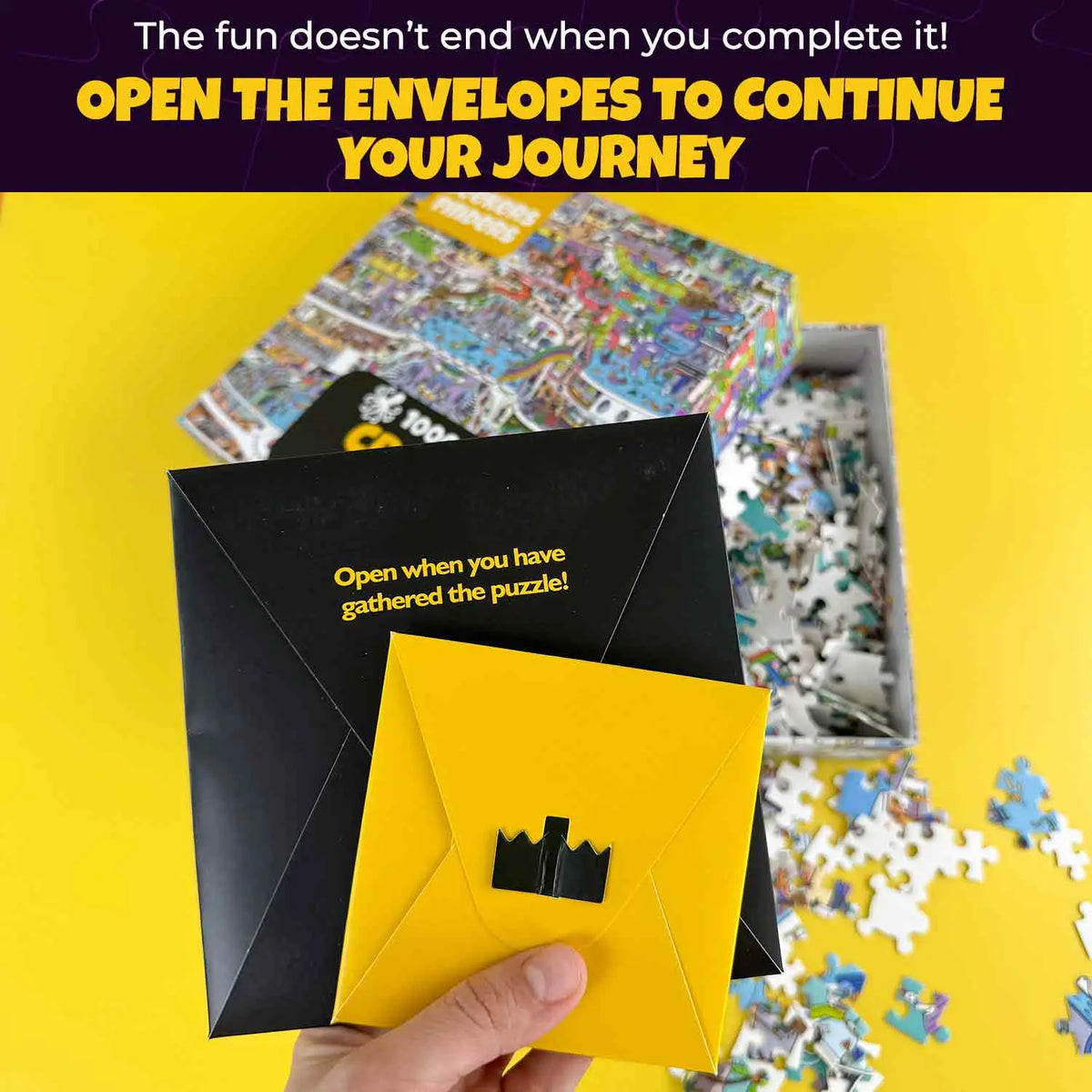 QUOKKA 1000 Piece Puzzle for Adults Cruise Vistas with Unique Shapes & Extra Fun Challenges - Premium Box Packaging