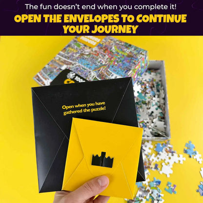 QUOKKA 1000 Piece Puzzle for Adults Cruise Vistas with Unique Shapes & Extra Fun Challenges - Premium Box Packaging