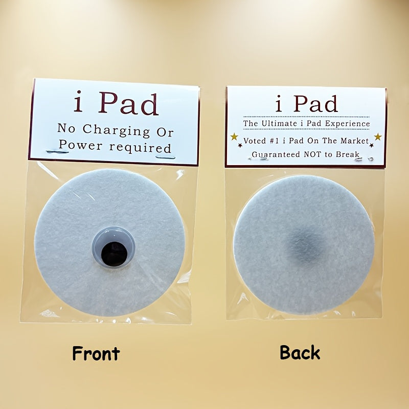 Original I Pad Joke- Office Funny Gag Gift Bags, Silly Prank Goody Bags, Hilarious Birthday Party Favor, Co-Worker, Unique Gift, Mom, Teacher, Friend,Father, I Pad,Add On Item. Great for stocking stuffers, white elephant gift exchanges, and secret Santa.C