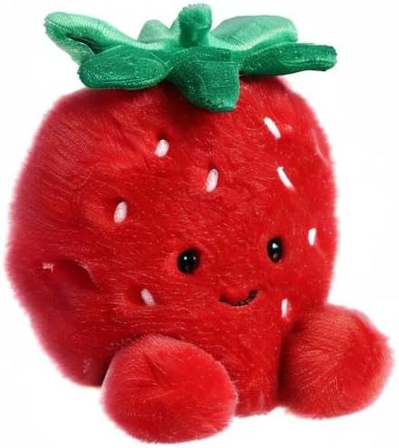 Aurora Palm Pals 4.5" Juicy Strawberry Adorable Plush