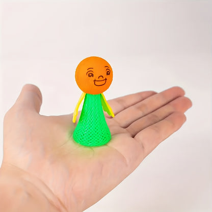 Random Colors and Styles 6/12/22/32pcs Jumping Men, Bouncing Elves Toys, Desk Relax Toy, See Who Can Hop the Highest, Perfect for Children's Gifts, Gift Bag Fillers Halloween/Thanksgiving Day/Christmas Easter Gift