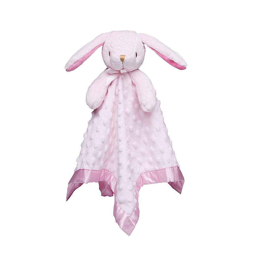 Pro Goleem Elephant Security Blanket, Soft Lovey Unisex Lovie Baby Gifts for Boys and Girls Snuggle Toy Stuffed Animal Newborn Essentials and Items Grey 16 Inch