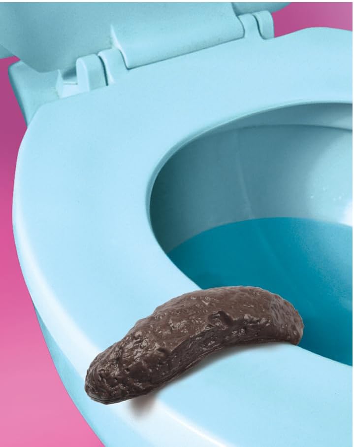 Loftus Gross Party Pooper Fake Poo Toy, Brown, 4 inches
