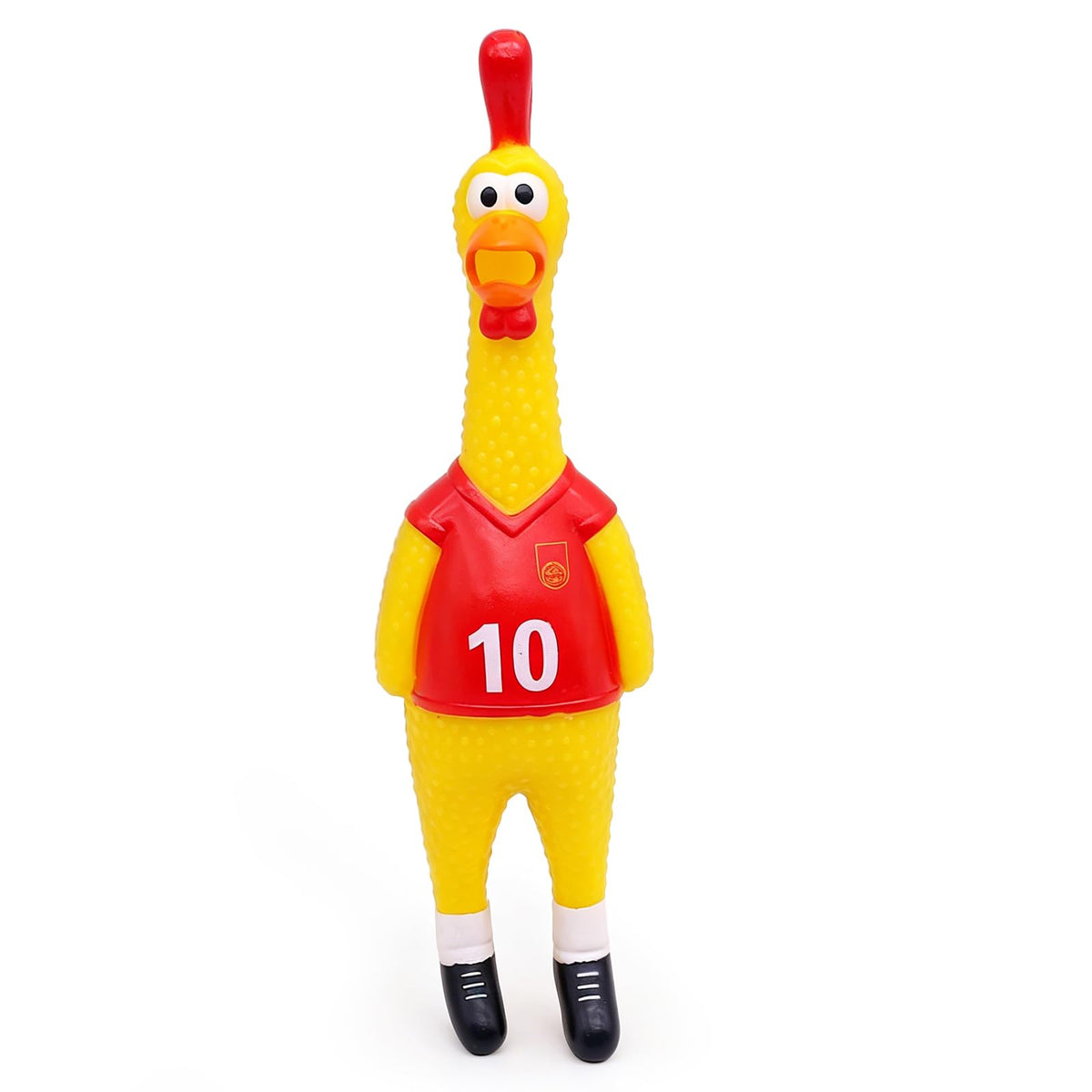 POPLAY Screaming Chicken, Squeaky Chicken Dog Toys Gag Gifts Prank