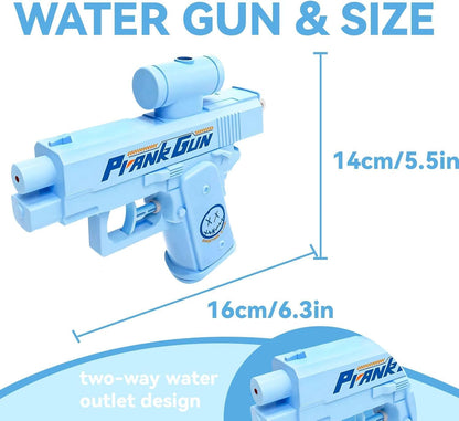 Prank Two-Way Water Gun, Prank Squirt Gun, Reverse Water Guns, Creative Pranks Battle Waters Guns Fight