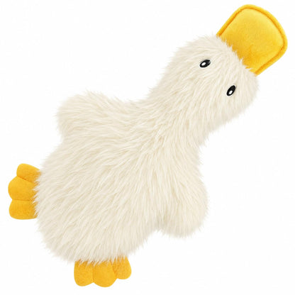 Best Pet Supplies Bunny Buddy Squeaky Plush Dog Toy - Beige, Medium