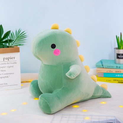 Dinosaur Plush Toys Soft Stuffed Animals Toys Dolls Gifts(Green,8in)