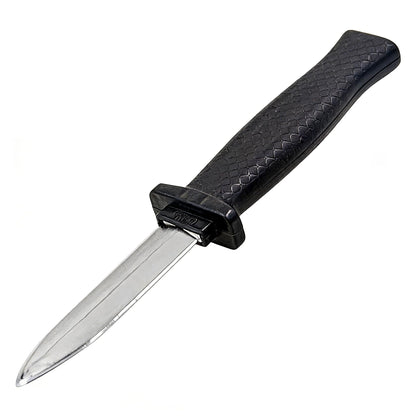 Retractable Magic Trick Prank Knife, Fake Knife False Trick Gadget Toy Disappearing Dagger Plastic Halloween Fools Day Party Costume Knife (3 PCS A)