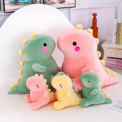 Dinosaur Plush Toys Soft Stuffed Animals Toys Dolls Gifts(Green,8in)