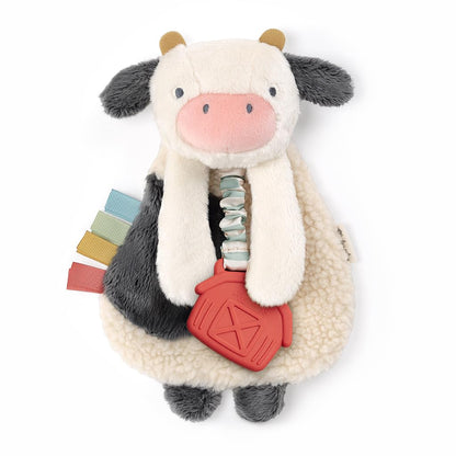 Itzy Ritzy Lovey Including Teether, Teething Relief, 0+ Months (Pink Bunny)