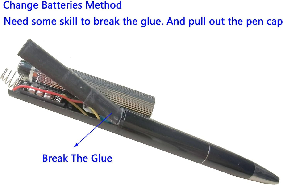 Cooplay 3pcs Shocking Adult Prank Prop Joke to Friends Electric Shock Pen Shape Trick Gag Gadget Funny for Fool's Day Halloween