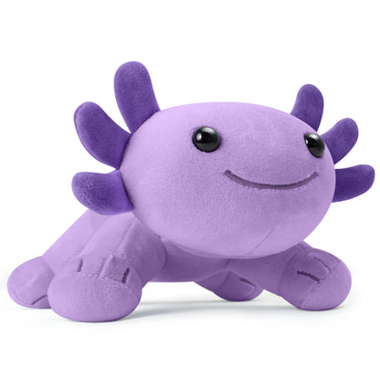 10.8 inch Plush Axolotl Stuffed Animal, Axolotl Plush Toys, Cute Stuffed Cotton Plush Pillow Kawaii Salamander Gifts for Girls & Boys, Plushies has (Axolotl Plush)
