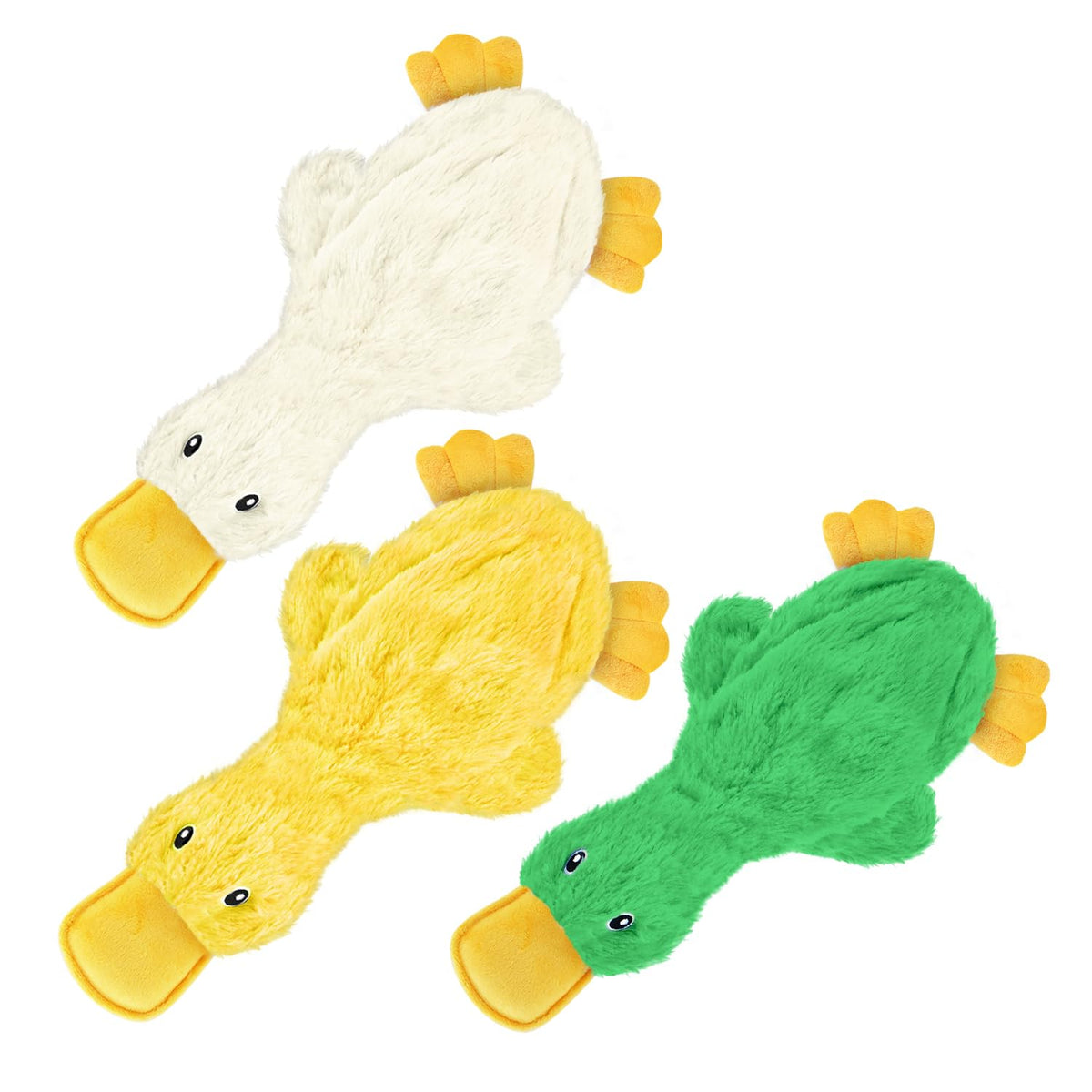 Best Pet Supplies Bunny Buddy Squeaky Plush Dog Toy - Beige, Medium