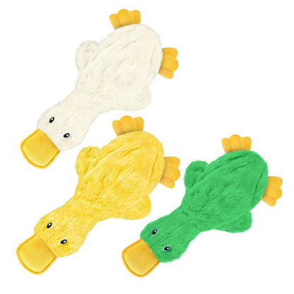 Best Pet Supplies Bunny Buddy Squeaky Plush Dog Toy - Beige, Medium
