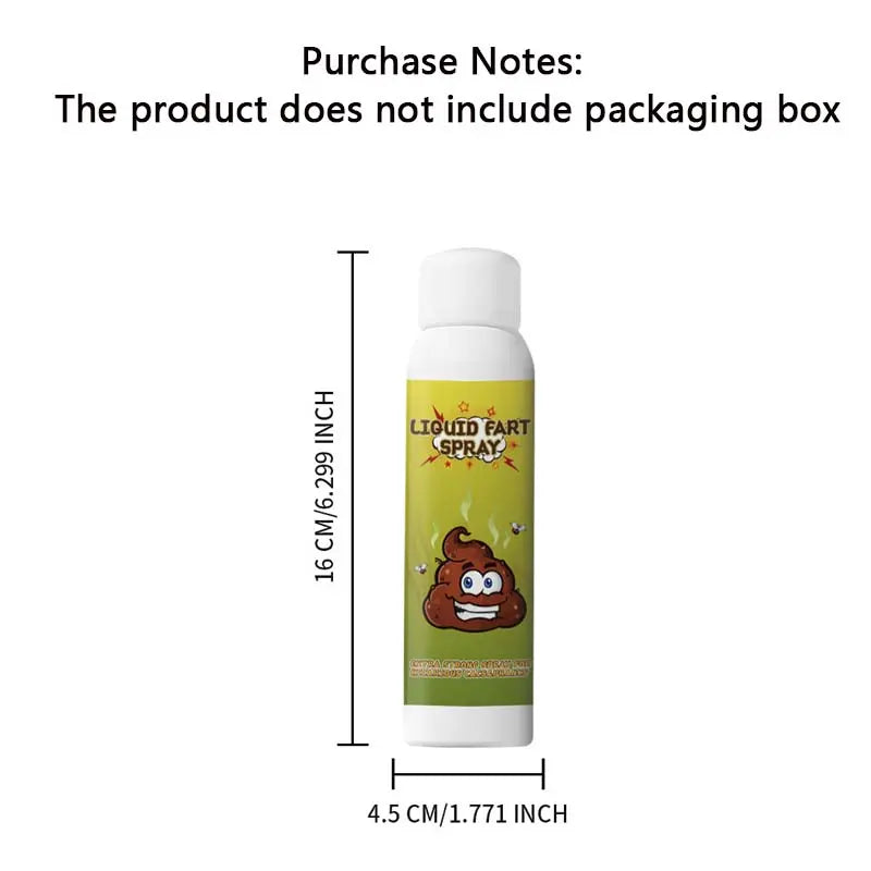 Liquid Fart Spray, 1 Piece Potent Stink Spray, Extra Strong Stink Hilarious Pranks Toys for Adults Party, Novelty Gag Toys, Creative Prank Gift, Prankster, Humorous Laugh