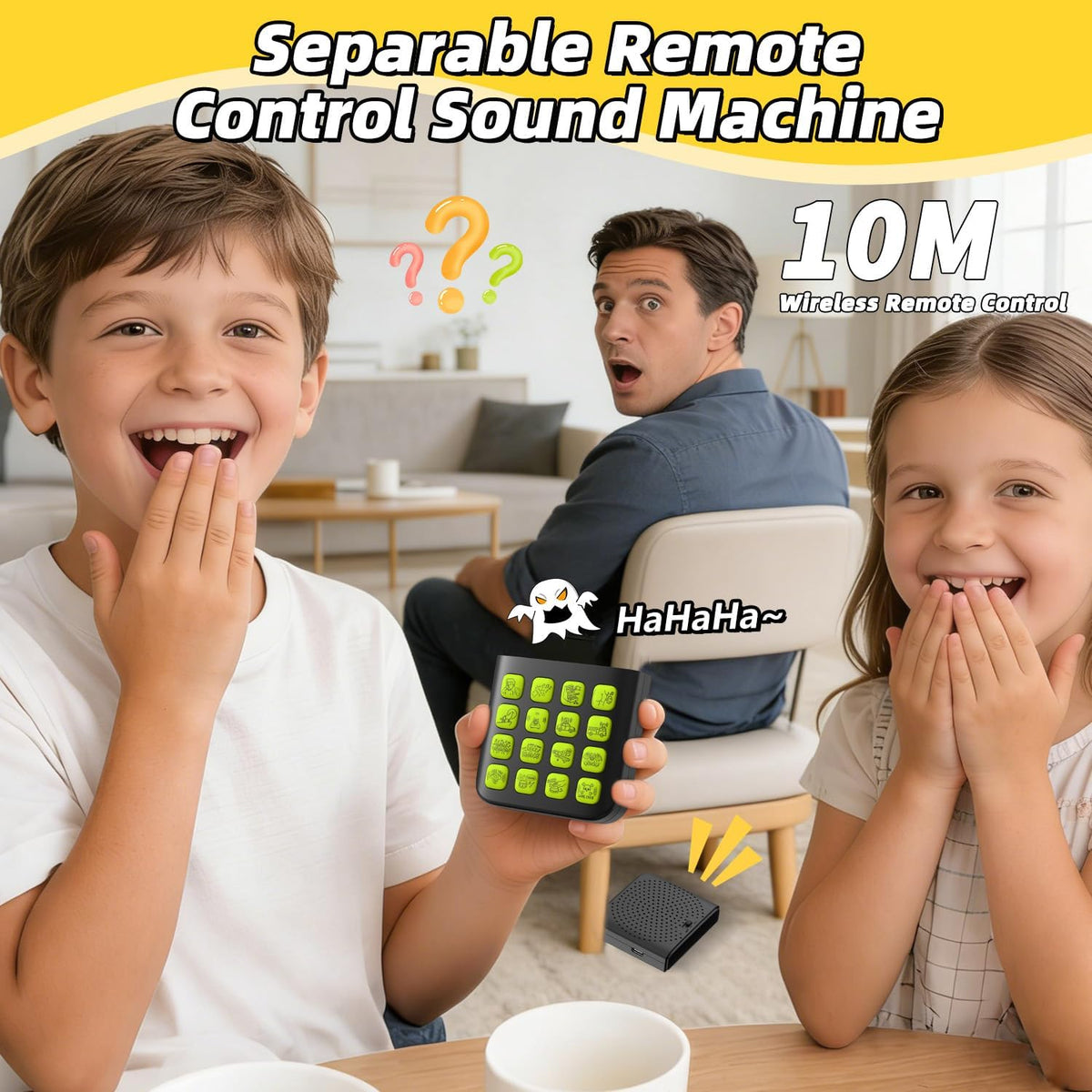 Fikami Rechargeable 2-in-1 Separable Magnetic Sound Effects Machine