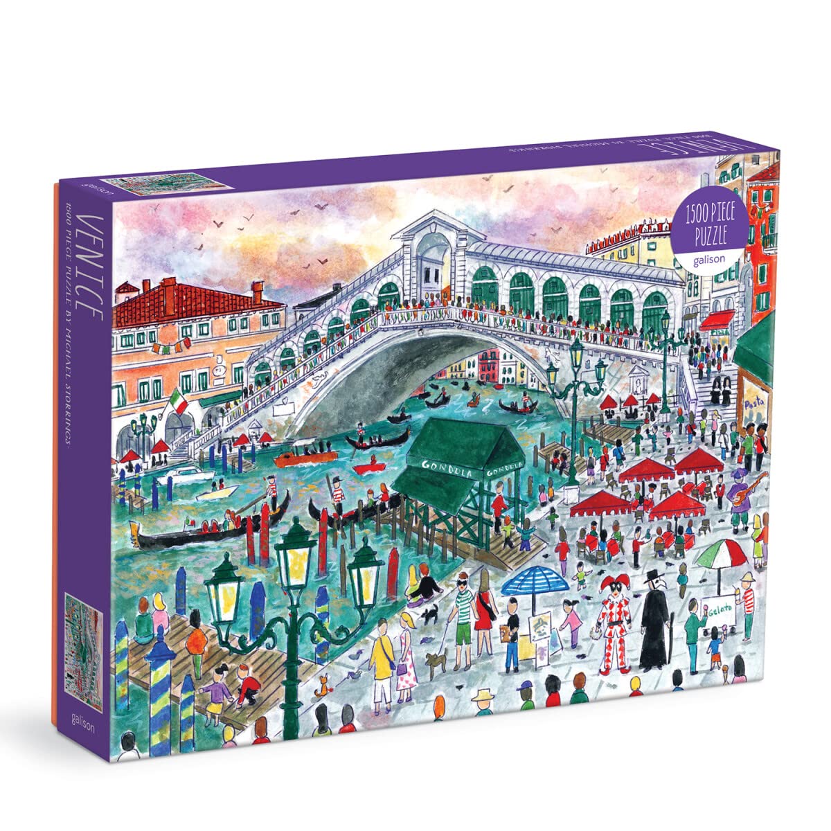Galison - Coast of Italy 1000 Piece Jigsaw Puzzle for Adults