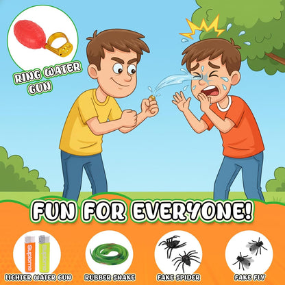 LovesTown Prank Kit, 25 PCS Fun Novelty Prank Sets for Kids & Adults