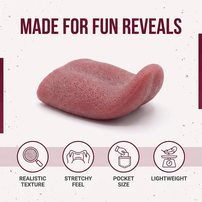 Realistic Fake Tongue Gross Jokes Prank Magic Tricks Halloween Horrific Magicians Props Fashion Processing Novelty Props