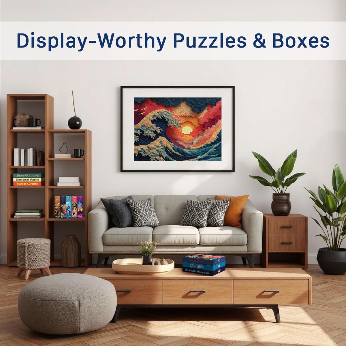 Great Wave (#2) – 1000 Piece Jigsaw Puzzle for Adults - Final Piece Puzzles