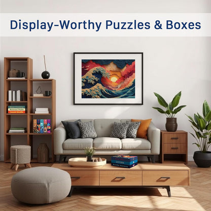 Great Wave (#2) – 1000 Piece Jigsaw Puzzle for Adults - Final Piece Puzzles