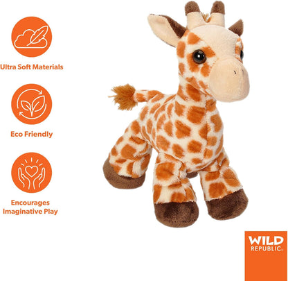 Wild Republic Giraffe Plush, Stuffed Animal, Plush Toy, Gifts for Kids, Hug’Ems 7
