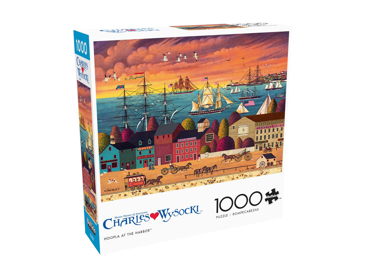 Buffalo Games - Charles Wysocki Know It All - 1000 Piece Puzzle for Adults
