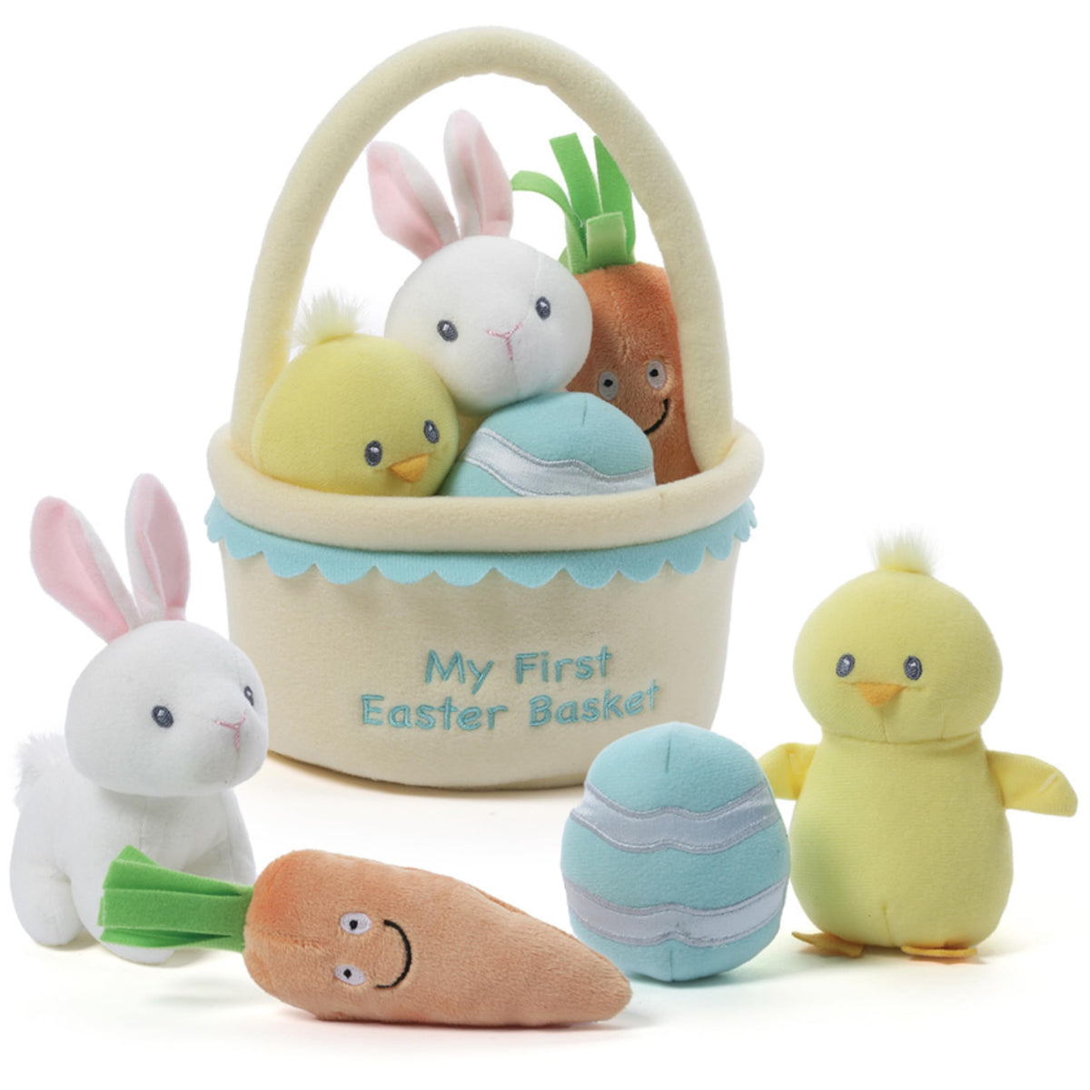 GUND Baby My First Purse 5-Piece Sensory Plush Toy Playset for Babies