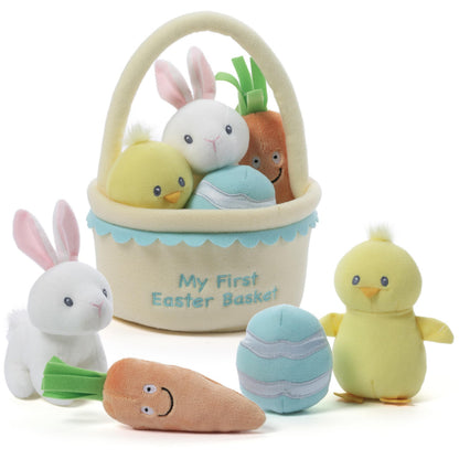 GUND Baby My First Purse 5-Piece Sensory Plush Toy Playset for Babies