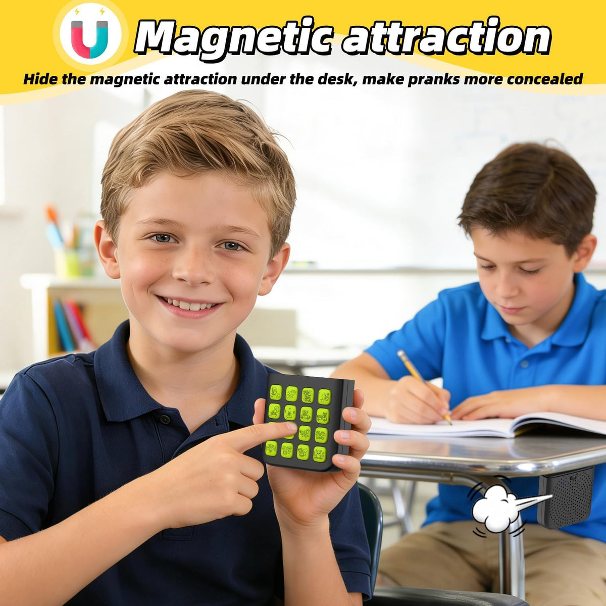 Fikami Rechargeable 2-in-1 Separable Magnetic Sound Effects Machine