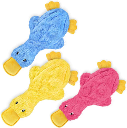 Best Pet Supplies Bunny Buddy Squeaky Plush Dog Toy - Beige, Medium