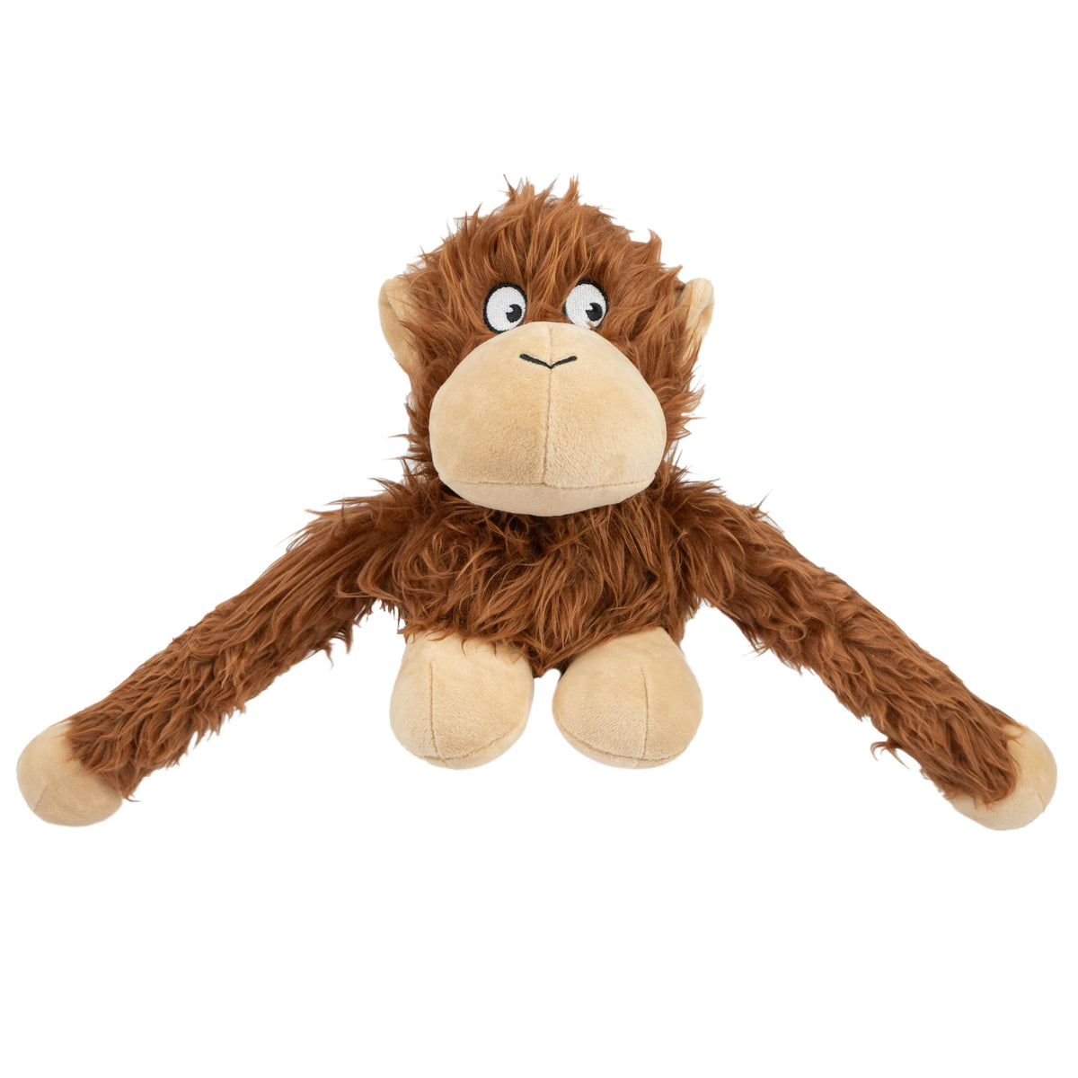 Best Pet Supplies Bunny Buddy Squeaky Plush Dog Toy - Beige, Medium