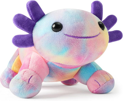 10.8 inch Plush Axolotl Stuffed Animal, Axolotl Plush Toys, Cute Stuffed Cotton Plush Pillow Kawaii Salamander Gifts for Girls & Boys, Plushies has (Axolotl Plush)