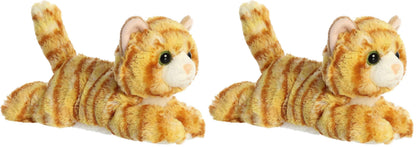 Aurora Mini Flopsie 8" Ginger Cat Adorable Stuffed Animal