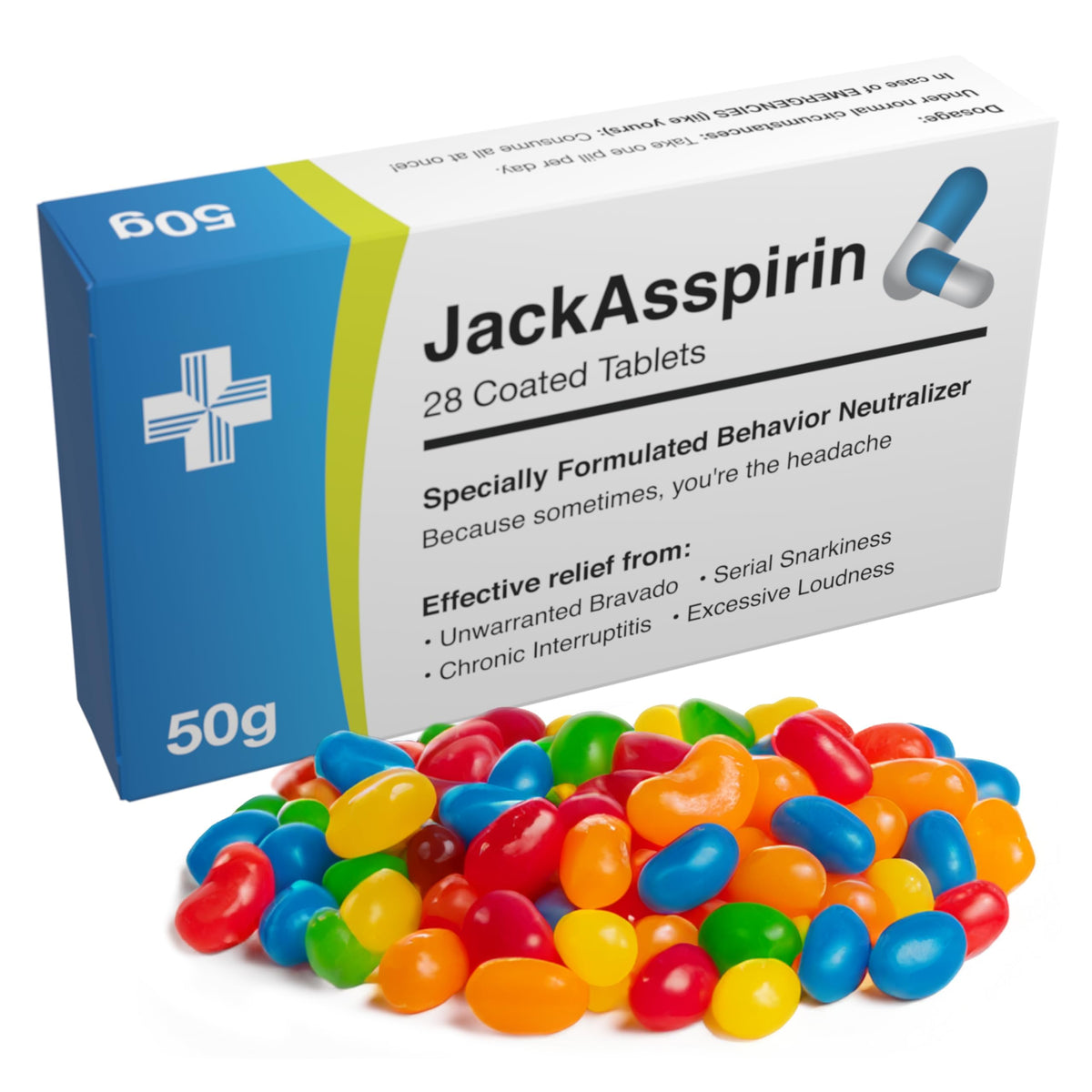 Funny Prank Pill Box with Candy, Gag Gifts for Men, 30th 40th 50th 60th 70th Birthday Gifts for Him or Her, Novelty Joke, Dad Birthday Gift for Boyfriend, Fathers Day Gift for Him