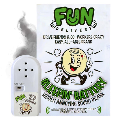 Frickin' Cricket Hidden Noise Maker Sound Device Prank, Funny Chirp Gag