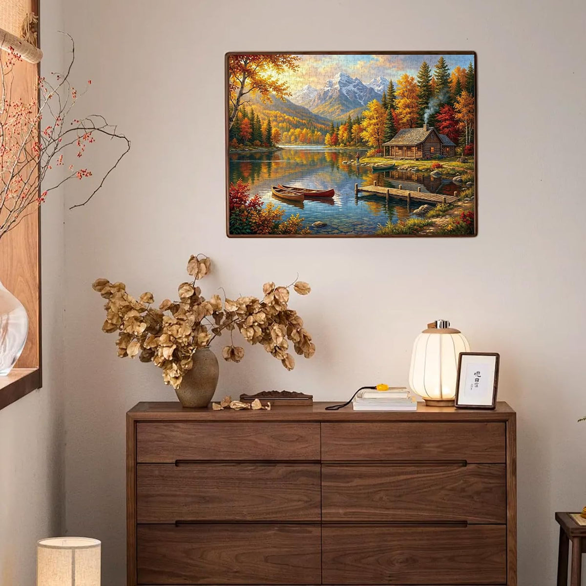 4-Pack 500 Piece Puzzles for Adults, Four Seasons Scenery Jigsaw Puzzles for Adults 500 Pieces, Fun Challenging Jigsaw Puzzles 500 Pieces for Adults Family Game Gift for Home Decor Wall Art