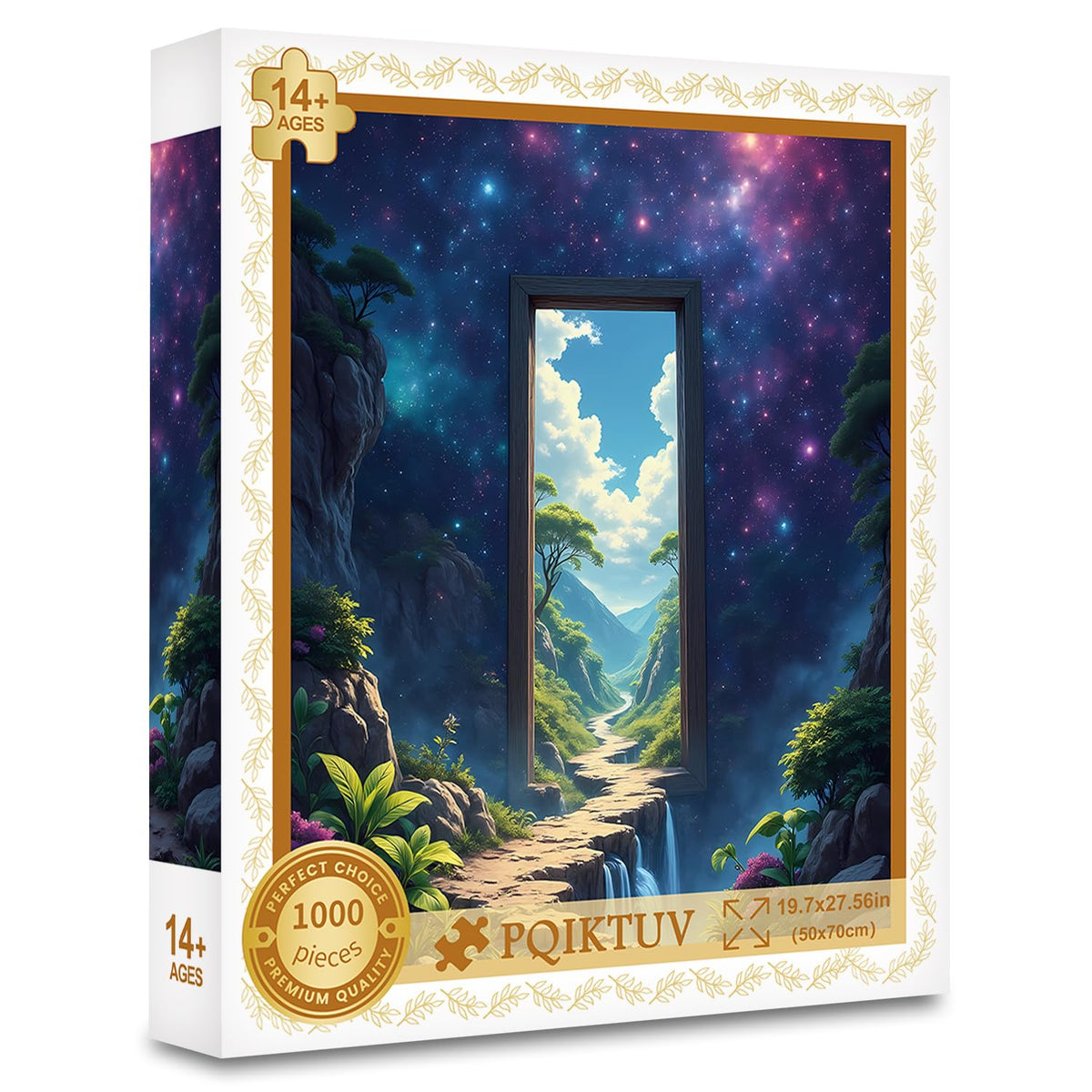 1024 Piece Puzzle for Adults, Four Seasons Window View
