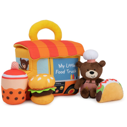 GUND Baby My First Purse 5-Piece Sensory Plush Toy Playset for Babies