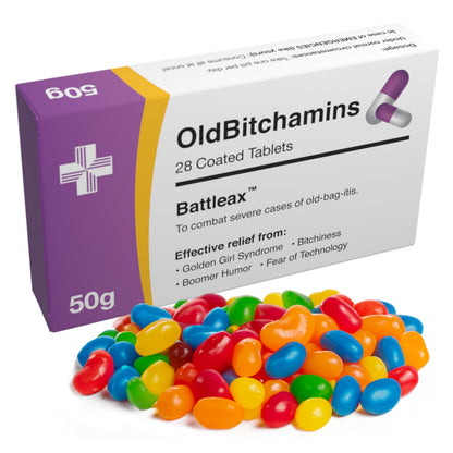 Funny Prank Pill Box with Candy, Gag Gifts for Men, 30th 40th 50th 60th 70th Birthday Gifts for Him or Her, Novelty Joke, Dad Birthday Gift for Boyfriend, Fathers Day Gift for Him