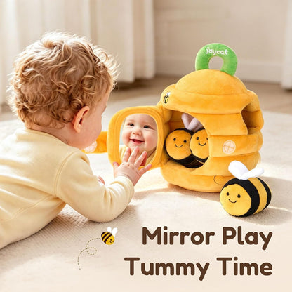 JoyCat Baby Toys 6-12 Months, Beehive Toy with 5 Sensory Bees, Baby Gift