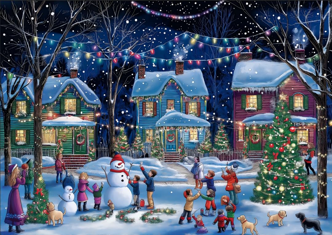MINIWAN Halloween 1000 Piece Jigsaw Puzzle for Adults, 27.5" x 19.7"